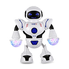 HT- 01 Kids Electronic Smart Space Dancing Robot with Music LED Light