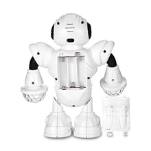 HT- 01 Kids Electronic Smart Space Dancing Robot with Music LED Light