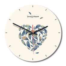2019European style living room creative wall clocks home decoration cartoon clock bedroom mute clock Acrylic silent new clock