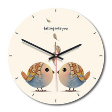 2019European style living room creative wall clocks home decoration cartoon clock bedroom mute clock Acrylic silent new clock