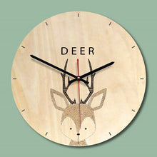 M.Sparkling 2018 New Klok Creative Wooden Wall Clock Modern Design Living Room Wall Watch Mute Quartz Reloj De Pared Decorativo
