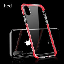 Four-corner airbag ShockProof Soft Case for iphone XS MAX XR Silicone TPU Clear Cover for Apple iPhone 6 7 8 Plus X