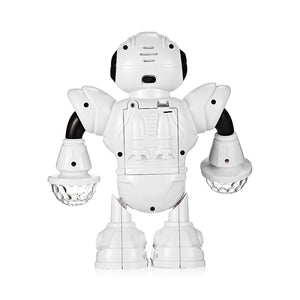 HT- 01 Kids Electronic Smart Space Dancing Robot with Music LED Light