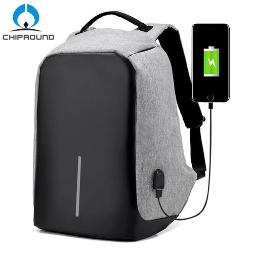 Anti Theft backpack USB charging Men Laptop Backpacks For Teenagers Male Mochila Travel bag For Game console
