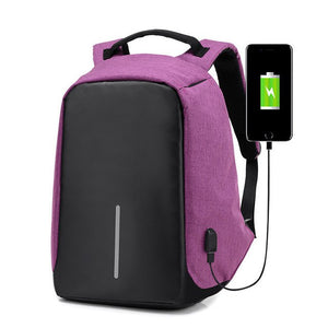 Anti Theft backpack USB charging Men Laptop Backpacks For Teenagers Male Mochila Travel bag For Game console