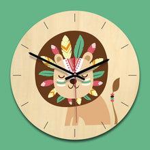 New Clock Cartoon Wall Clock Silent Movement Children`s Bedroom Wall Decor Colorful Clocks Fashion Unique Design Reloj Pared