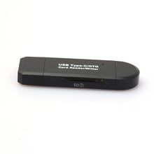 2017 USB-C Type C/USB 2.0/Micro USB/OTG TF SD MMC Card Reader for Phone Macbook PC
