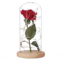 LED Lamp Rose Bottle