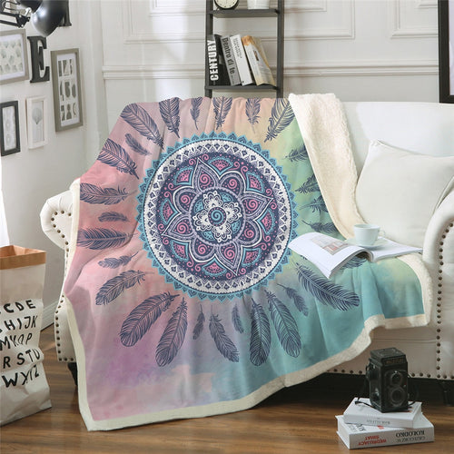 Dreamcatcher Throw Blanke