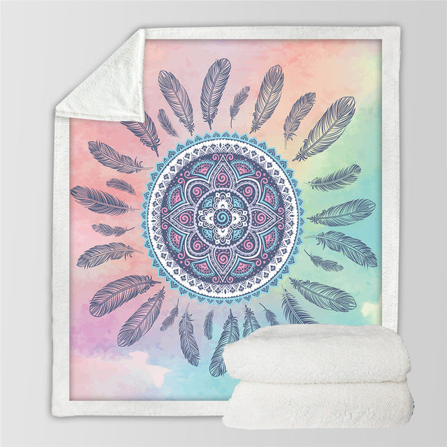 Dreamcatcher Throw Blanke