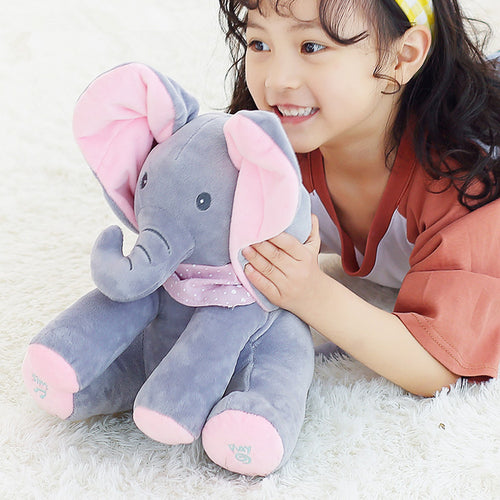 Singing Elephant Electronic Music Plush Toy