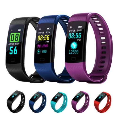New Bluetooth Smart Bracelet Heart Rate activity fitness tracker Blood Pressure Sports Band Electronic Wristband For Women Men