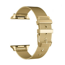 sport strap for apple watch 4/3/2/1 band stainless steel fine lines milanese loop watchband for iwatch 44mm/40mm/42mm/38mm