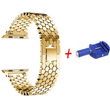 Link Bracelet Strap for Apple Watch Band 42mm/38mm/44mm/40mm for iwatch Series 4/3/2/1 Metal Wrist Belt Clock Watchband