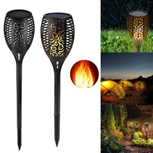 Solar Power LED Flickering Flame Light