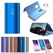 Clear View Smart Phone Case For iphone XR XS MAX X 8 7 Plus Smart Cases Flip Stand Leather Cover For iphone 6 6S Plus